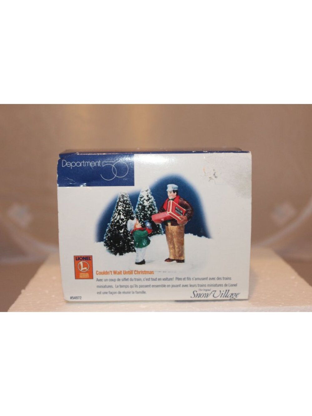 Dept 56 Snow Village - Couldn't Wait Until Christmas